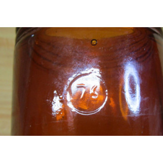 Crouse & Hinds VN-76 Glass Globe Amber - New No Box