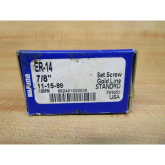 Seal Master ER-14 Gold Line Ball Insert Bearing ER14