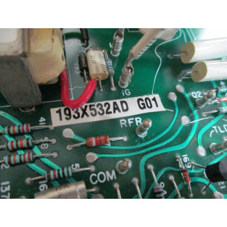 General Electric 193X532AD-G01 Field Control Board 193X532ADG01 - Parts Only