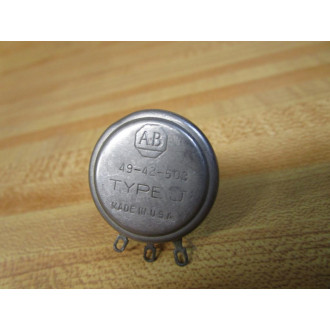 Allen Bradley 49-42-503 Potentiometer 4942503 (Pack of 2) - Used