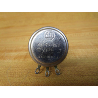 Allen Bradley 49-45-253 Potentiometer 4945253 (Pack of 3) - Used