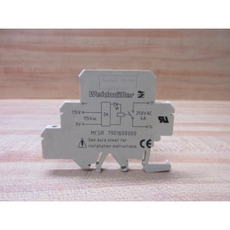 Weidmuller MC5R 7901600000 Relay Module 7901600000 - New No Box