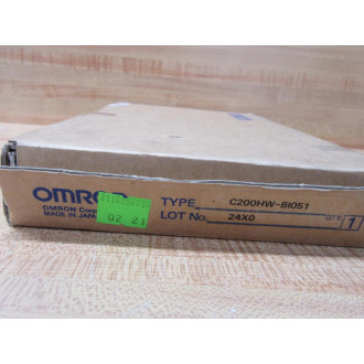 Omron C200HW-BI051 Unit Base C200HWBI051