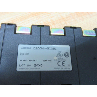 Omron C200HW-BI051 Unit Base C200HWBI051