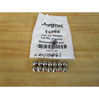 Jergens 11062 Ball Plunger MRO129061 (Pack of 14)