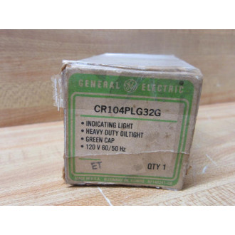 General Electric CR104PLG32G GE Push Button Indicating Light WN.O.N.C. Contacts