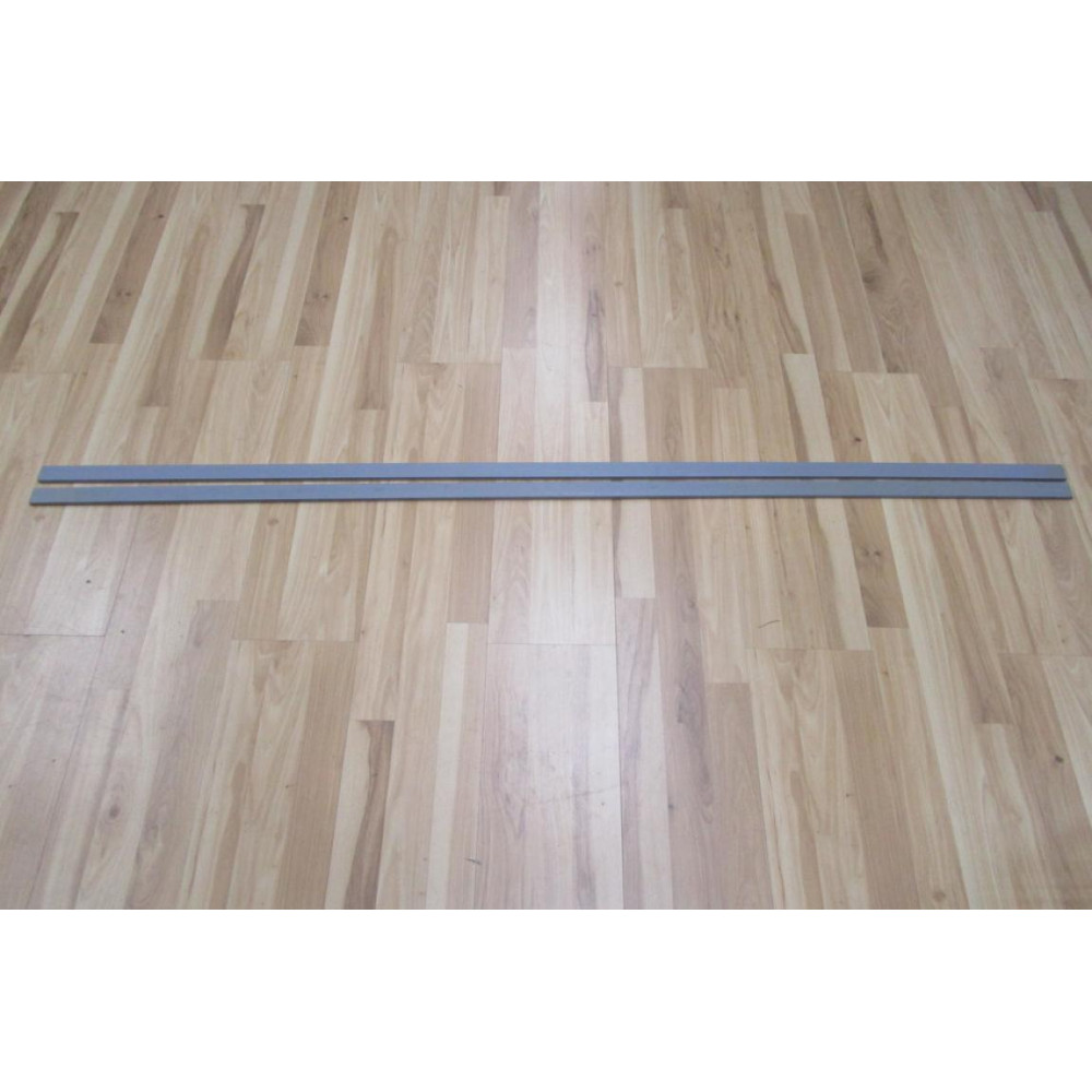 Panduit C1LG6 Oversize 74" Wiring Duct Cover Gray (Pack of 2) - New No Box