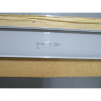 Hellermann Tyton TC2 Wiring Duct Cover Gray (Pack of 10)