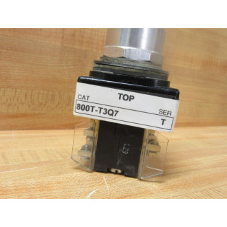 Allen Bradley 800T-T3Q7 Toggle Switch 800TT3Q7 W800T-XA  800T-XD2 - Used
