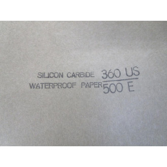 Value Line 9" x 11" 360 Silicon Carbide Paper Sheets 9" x 11" (Pack of 40)