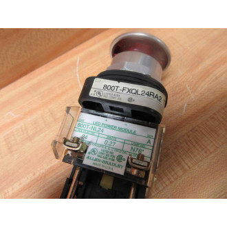 Allen Bradley 800T-FXQL24RA2 Red Button 800TFXQL24RA2 800T-NL24800T-XA - New No Box