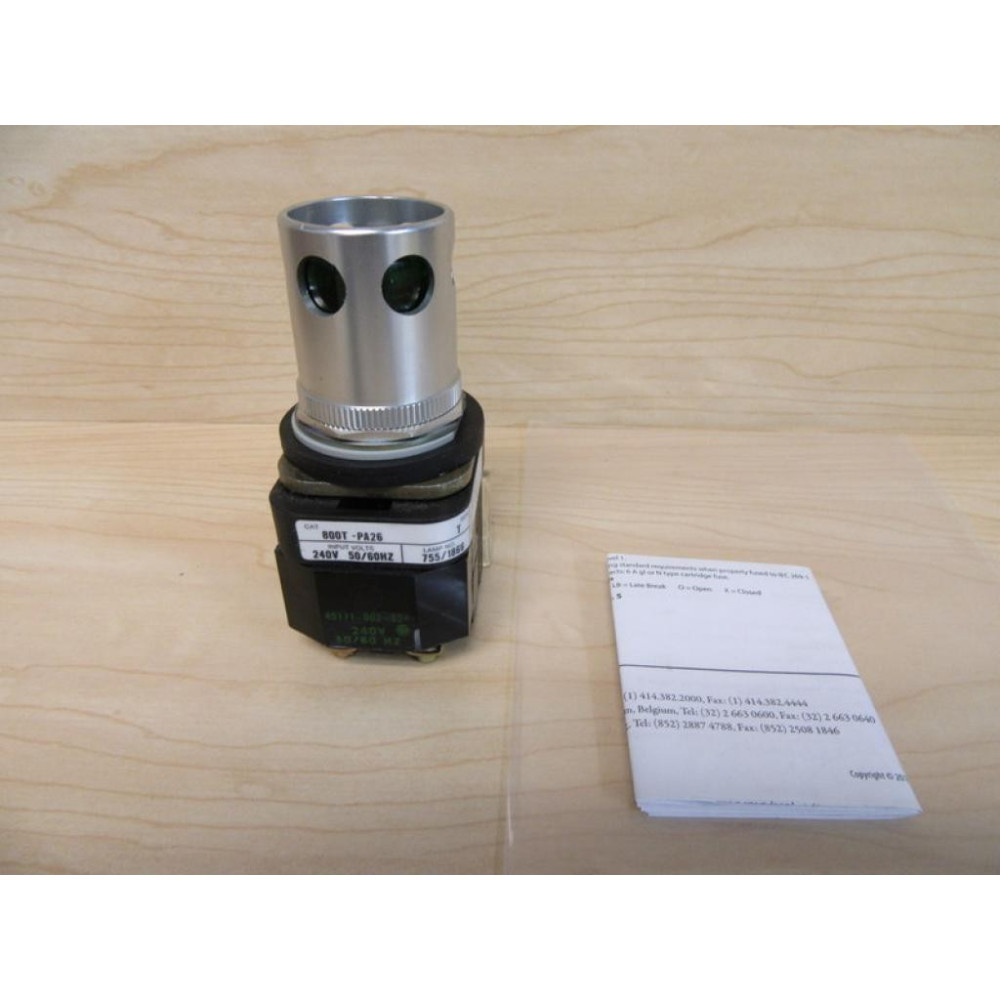 Allen Bradley 800T-PA26G Push Button Switch - New No Box
