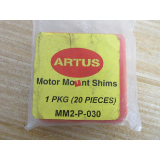 Artus MM2-P-030 Motor Mount Shim MM2P030 (Pack of 20)