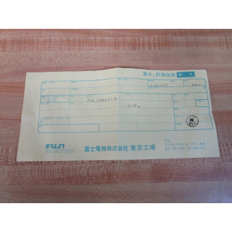 Fuji Electric JIS-0.75 Thermocouple Probe C62097