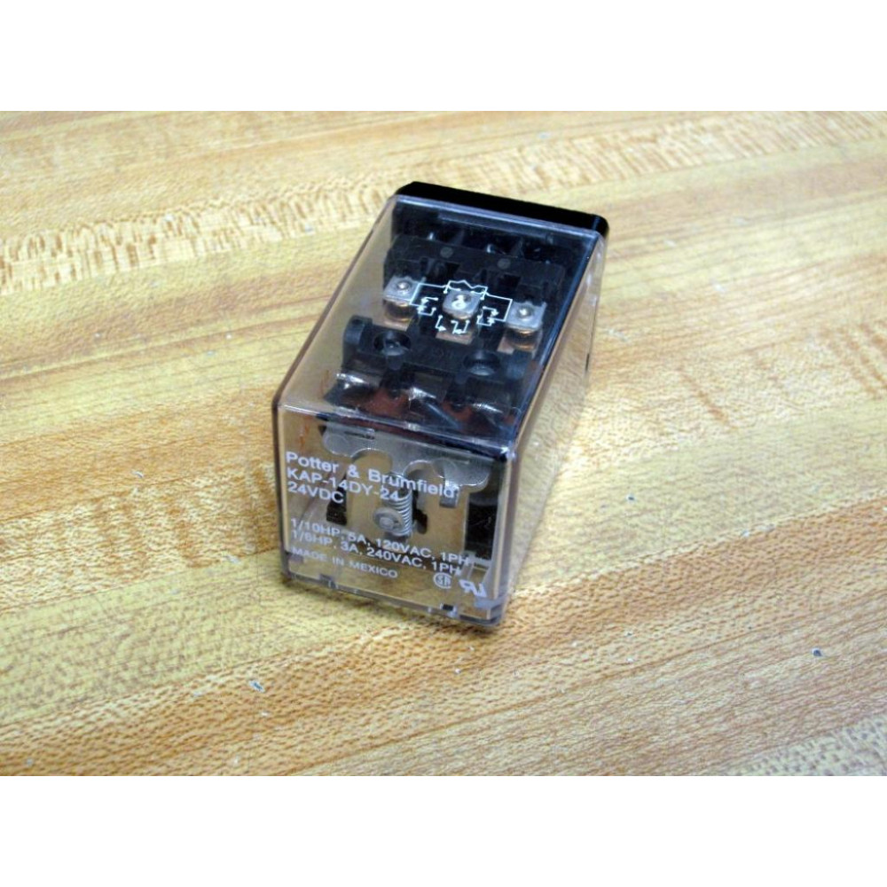 Potter & Brumfield KAP-14DY-24V DC Relay KAP-14DY-24VDC - New No Box