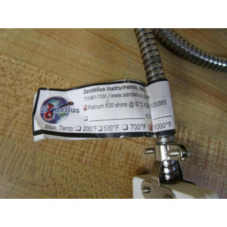 Sandelius 0.00385 Sensor Platinum 100 OHMS - New No Box