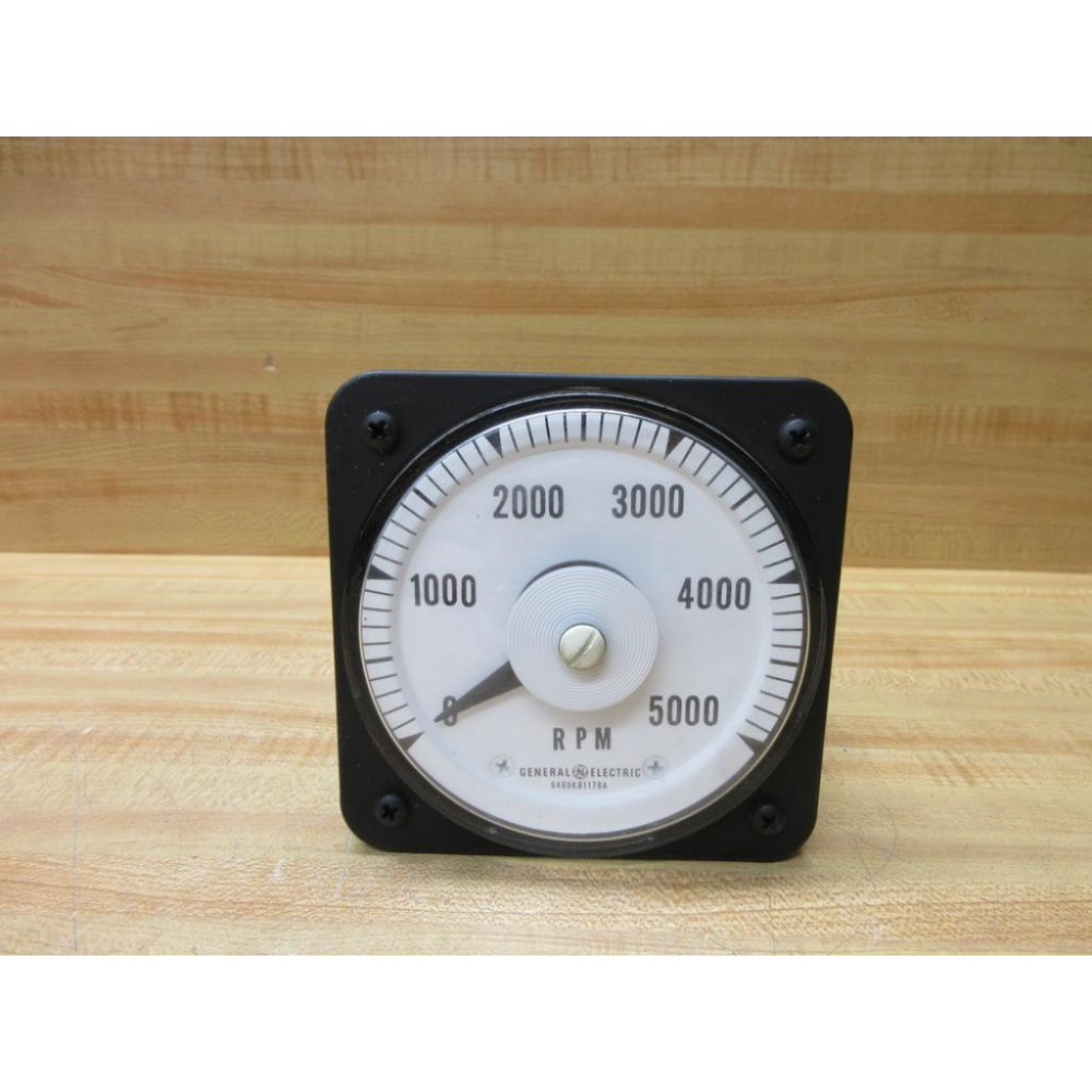 General Electric 50-103111FAZZ2 GE RPM Meter 6485K81179A - New No Box
