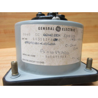 General Electric 50-103111FAZZ2 GE RPM Meter 6485K81179A - New No Box