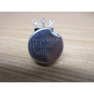 Clarostat RV4LAYSA253A Potentiometer 53C2-25K-S (Pack of 2)