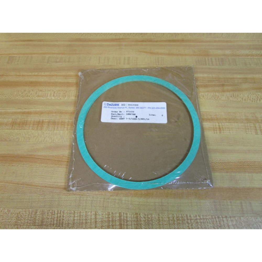 DeZurik 1006700 Gasket 7-516X6-58X116 (Pack of 2)