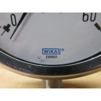 Wika 8100NNER Pressure Gauge 0-60-PSI - New No Box