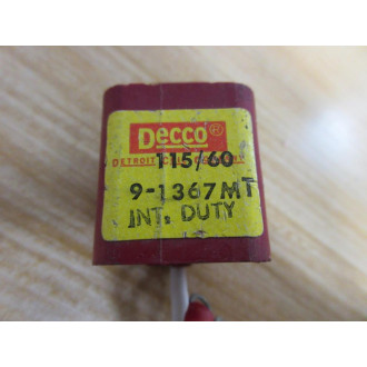 Decco 9-1367MT Solenoid Coil 91367MT - New No Box