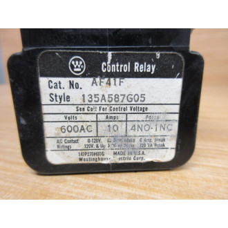 Westinghouse AF41F Control Relay - New No Box