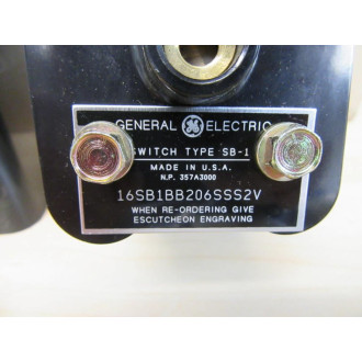 General Electric 16SB1BB206SSS2V Rotary Switch