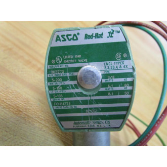 Asco 8210G1 ASCO Valve 5-200 PSI - Used