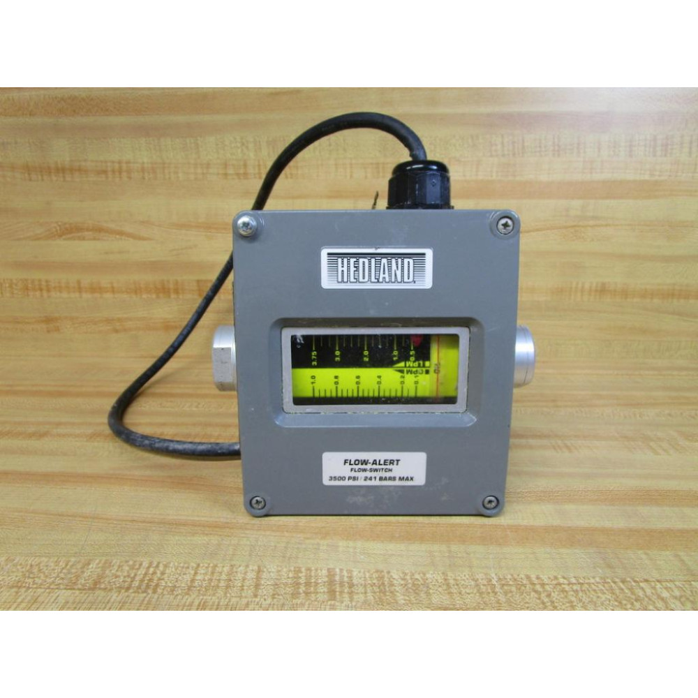 Hedland H600A-001-F1 M & M Controls Flow-Alert Flow Switch - Used