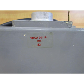 Hedland H600A-001-F1 M & M Controls Flow-Alert Flow Switch - Used