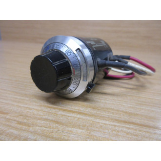 Vishay 860 Spectrol Potentiometer MOD 860 500Ω W Dial & Wires - Used