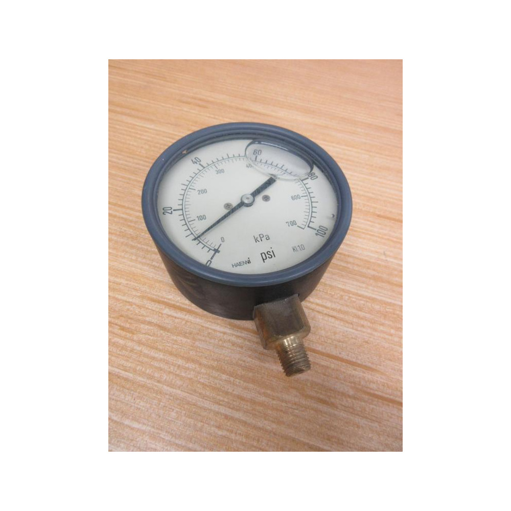 Haenni KL1.0 Pressure Gauge KL10 - Used