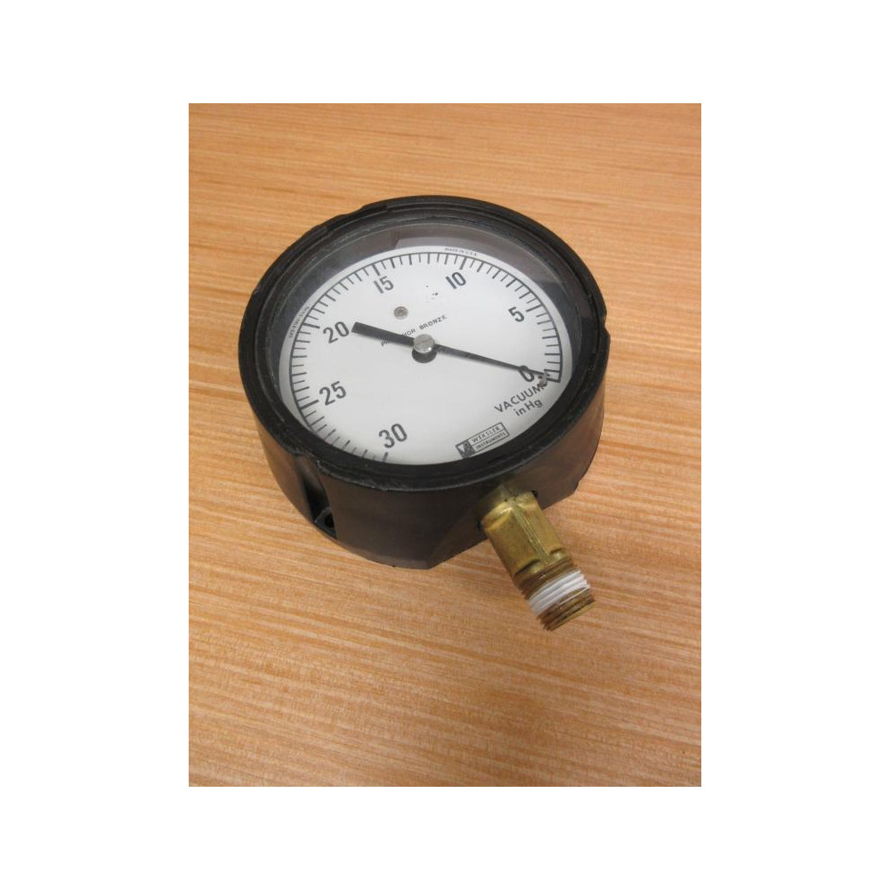 Weksler GP2-R14V-3inHg Vacuum Gauge GP2R14V3INHG - Used