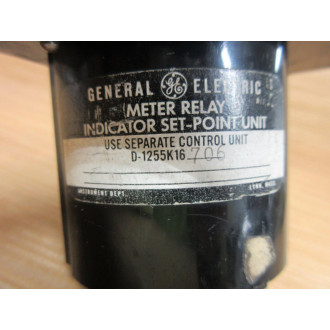 General Electric 196 Panel Meter D-1255K16706 0-600 A-C Volts - Used