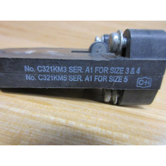 Cutler Hammer C321KM3 Interlock C321KM5 - Used
