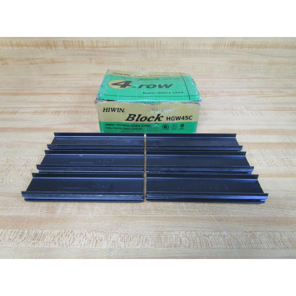 HIWIN HGW45C Linear Guideway Block HG45 (Pack of 6)