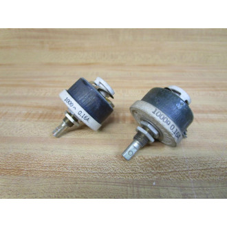Ward Leonard MP10-1000 Potentiometer Rheostat 1000Ω MP10 (Pack of 2) - Used