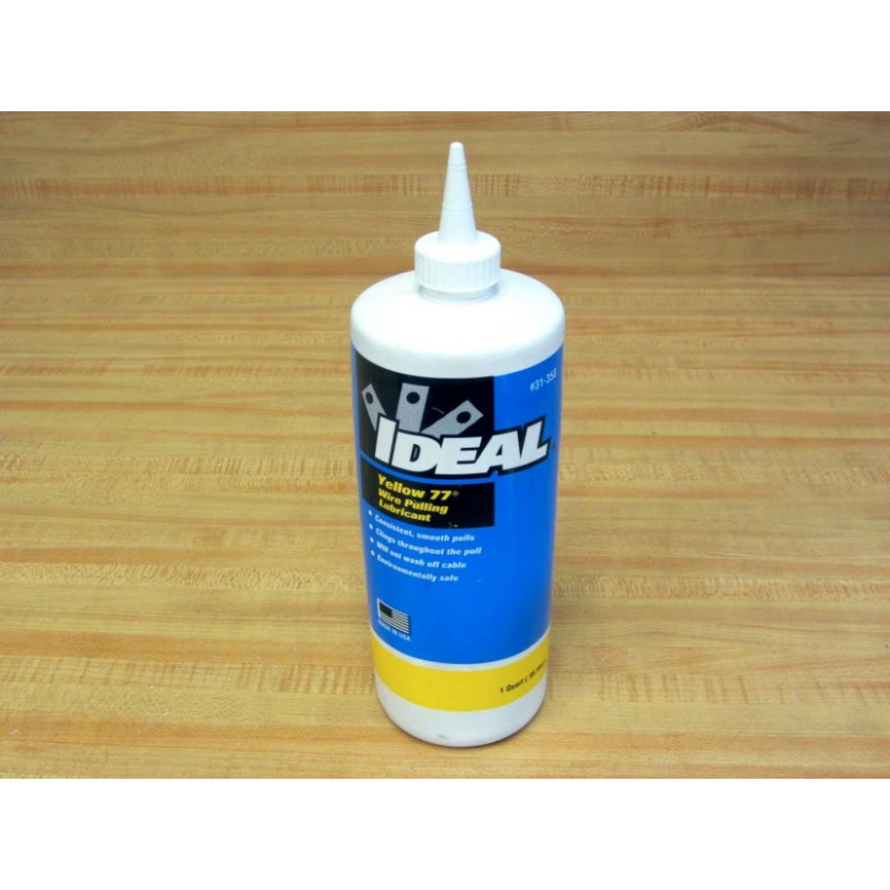 Ideal 31-358 Yellow 77 Wire Pulling Lubricant 31358 - New No Box Ideal 31-358 Yellow 77 Wire Pulling Lubricant 31358 - New No Box