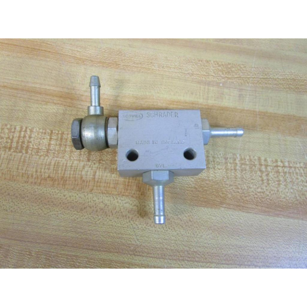 Schrader Bellows B-53005-028 Scovill Valve Manifold B 53005 - Used