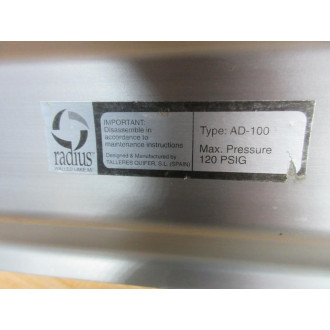 Radius AD-100 Valve Actuator AD100 - New No Box