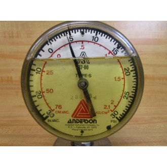 Anderson 37-00 Pressure Gauge GAUGE006 - Used