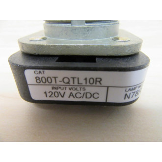 Allen Bradley 800T-QTL10R Push Button Core Only - New No Box