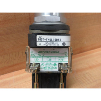 Allen Bradley 800T-FXQL10RA5 Red Button - New No Box