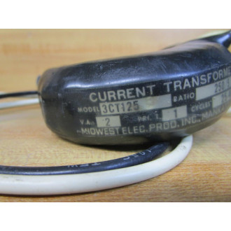 Midwest Electric 3CT125 Current Transformer - New No Box