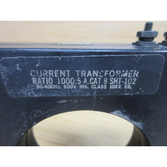 Ram Meter 8SHT-102 Current Transformer 8SHT102 - New No Box