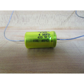 Cornell Dubilier WBR 4-450 CDE Mallory 4MFD Yellow (Pack of 3) - New No Box