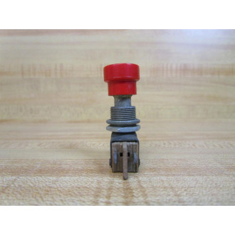Arrow H&H 3391 Push Button Switch WRed Button (Pack of 2) - New No Box