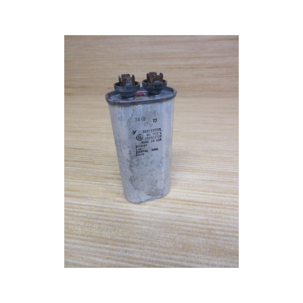 General Electric 23L6083 GE Capacitor 1µF 2000VAC - New No Box