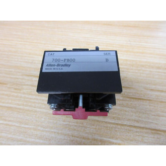 Allen Bradley 700-PB00 Relay Second Deck 700PB00